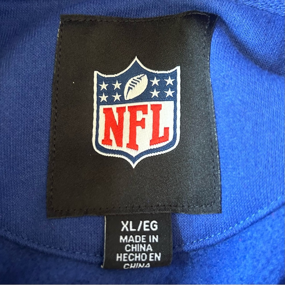 New York Giants NFL Hooded Sweatshirt Hoodie - Picture 10 of 11